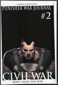 Punisher War Journal #1 Second Print Cover (2007) Punisher