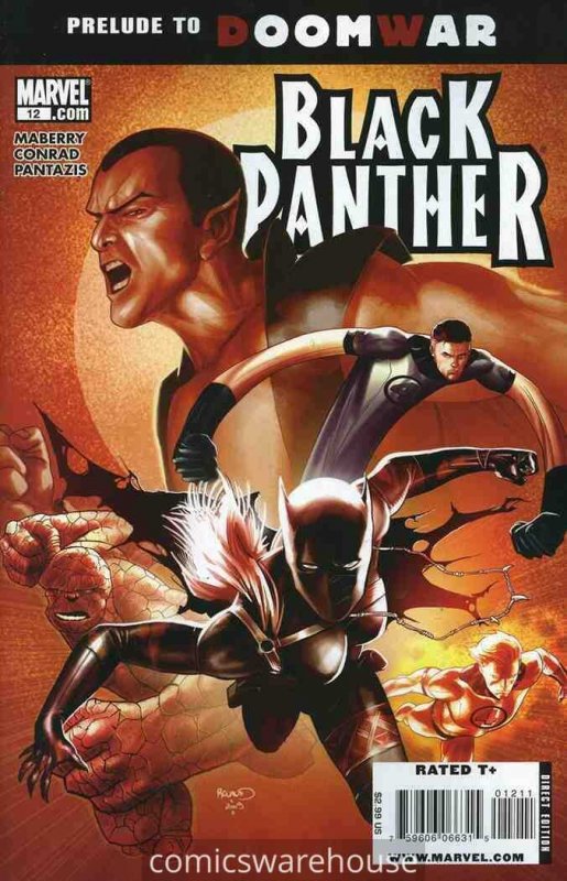 BLACK PANTHER 2 (2009 MARVEL) #12 NM