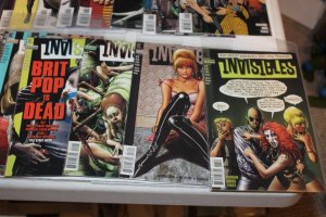 Complete Set Invisibles Vol 2 1-22 + Countdown 1-9 1997 1999 NM Vertigo Morrison