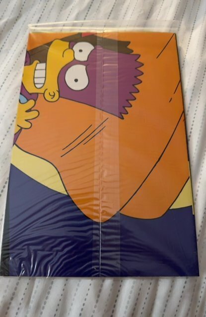 Simpsons Comics & Stories #1 (1993) Special Collector Ed. Sealed Poly Bag Poster