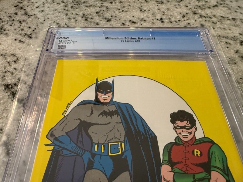Batman # 1 CGC 9.8 Millennium Edition 2001 Reprint DC Comic Book JH35