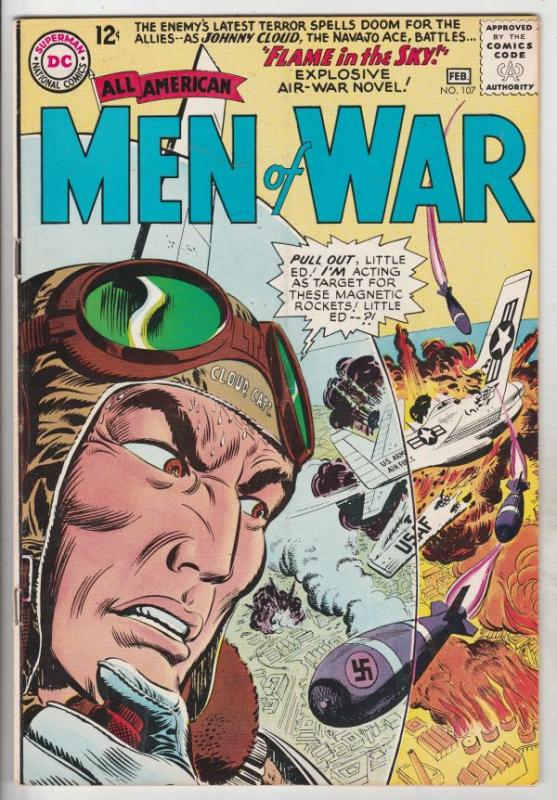 All-American Men of War #107 (Feb-65) FN/VF+ High-Grade Lt Steve Savage Ballo...