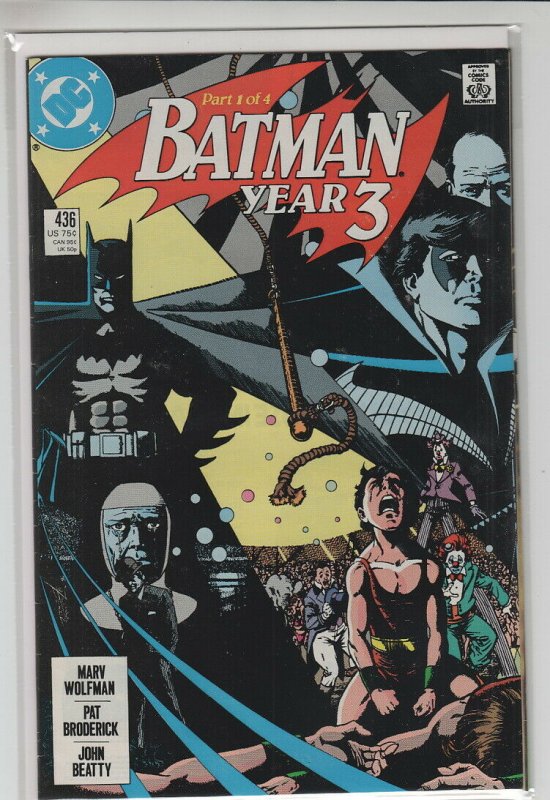 BATMAN (1940 DC Comics) #436 VF/NM