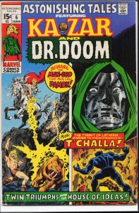 Astonishing Tales #6 (1971) Doctor Doom [Key Issue]