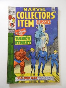 Marvel Collectors' Item Classics #21 (1969) GD+ Cond 2 in cumulative spi...