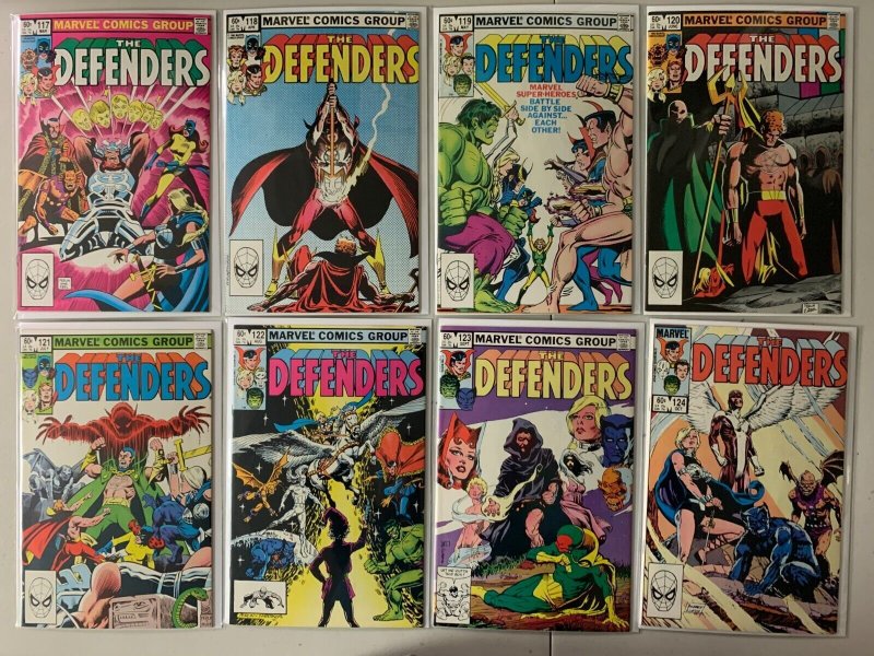 Defenders comics run #101-151 51 diff avg 7.0 (1981-85)