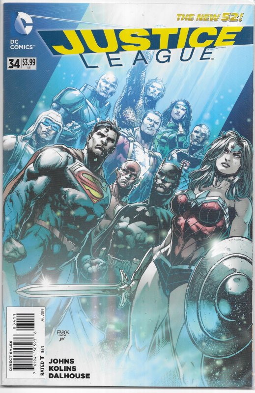 Justice League (vol. 2, 2011) # 34 FN (Injustice League ep.) Luthor, Shazam