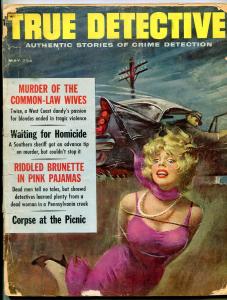 True Detective Magazine May 1962- Headlight cover- Corpse at the Picnic FAIR