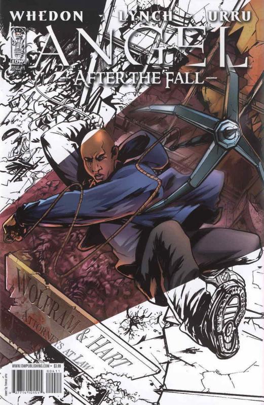 Angel: After the Fall #4 (2nd) VF/NM; IDW | save on shipping - details inside