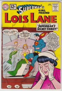 Superman's Girlfriend Lois Lane #30 Low Grade Jan 1962 DC