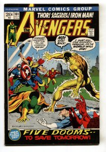 AVENGERS #101--comic book--HARLAN ELLISON--Marvel--1972