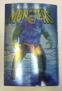 (2025) Mark Spears Monsters #8 Foil A48 FOIL Frankenstein 1:300 Variant Cover