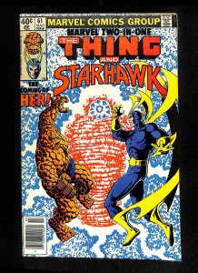 Marvel Two-In-One #61 1st HER! Starhawk!
