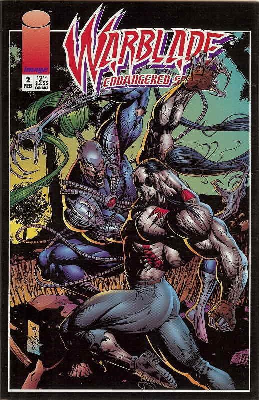 Warblade: Endangered Species #2 VF/NM; Image | save on shipping - details inside