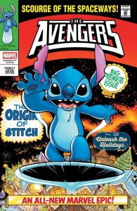 Avengers #33 Luciano Vecchio Disney Stitch Variant