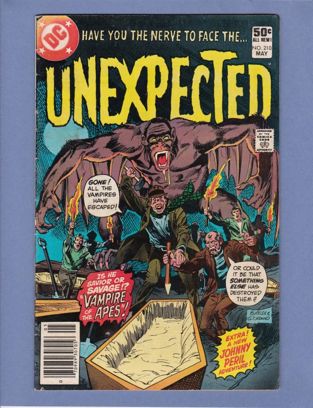 Unexpected #210 VG DC 1981