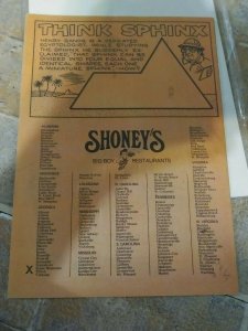 ADVENTURES OF SHONEYS BIG BOY COMIC # 26 1976