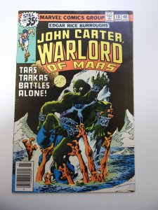 John Carter Warlord of Mars #18 (1978) VG Condition