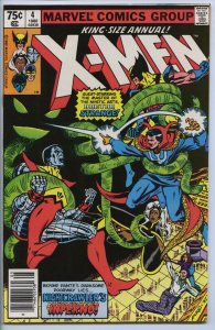 X-MEN ANNUAL #4 - 7.5, WP - Dr Strange