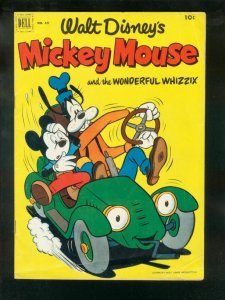 MICKEY MOUSE & WONDERFUL WHIZZIX-FOUR COLOR #427 1952 VG