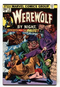 Werewolf By Night #24  1974 - Marvel  -VF- - Comic Book