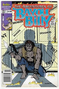 Adventures of Bayou Billy #2 Newsstand Edition (1989)
