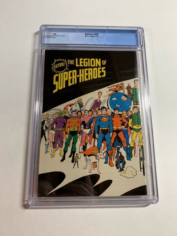 Batman 238 Cgc 9.2 Ow/w Pages Dc Comics Bronze Age