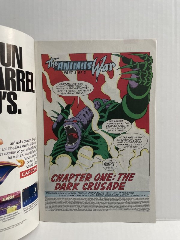 Teenage Mutant Ninja Turtles Adventures #54