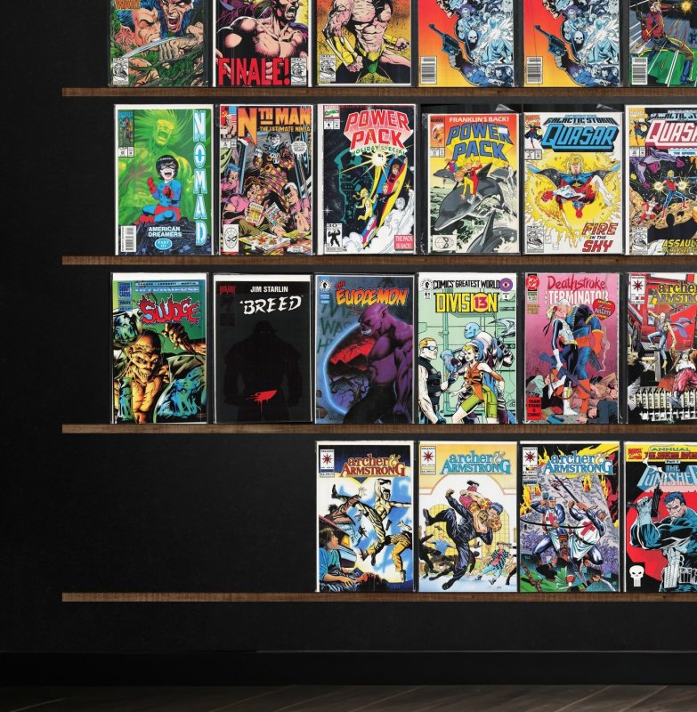 Huge Lot 150+ Comics with Archer & Armstrong, Namor, The Sub Mariner & More!