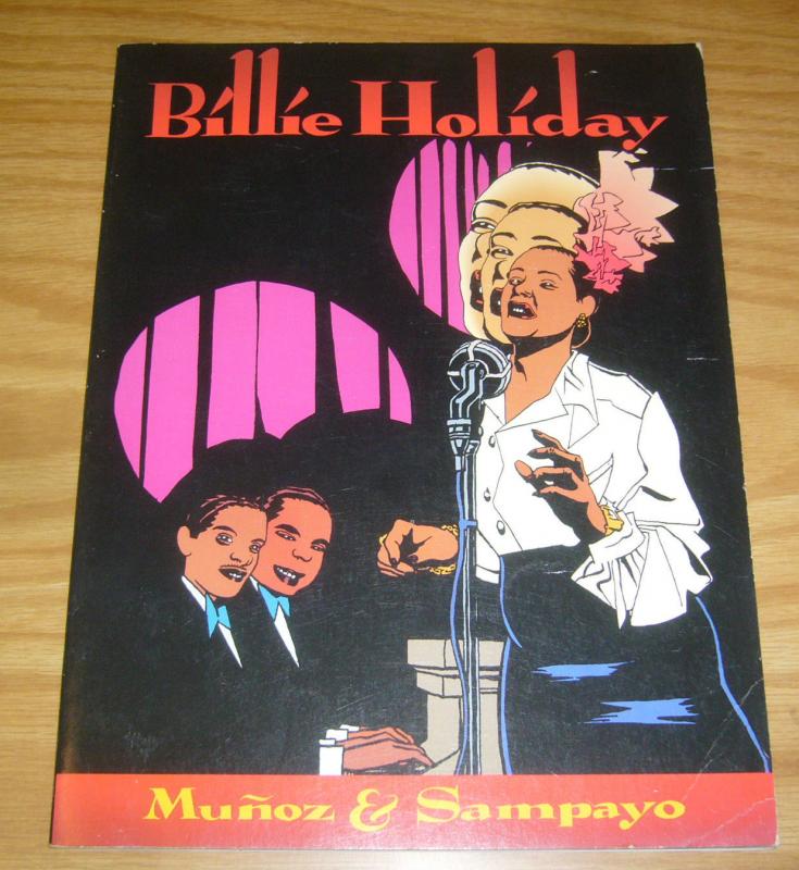 Billie Holiday SC FN+ fantagraphics graphic novel - munoz - sampayo  jazz singer