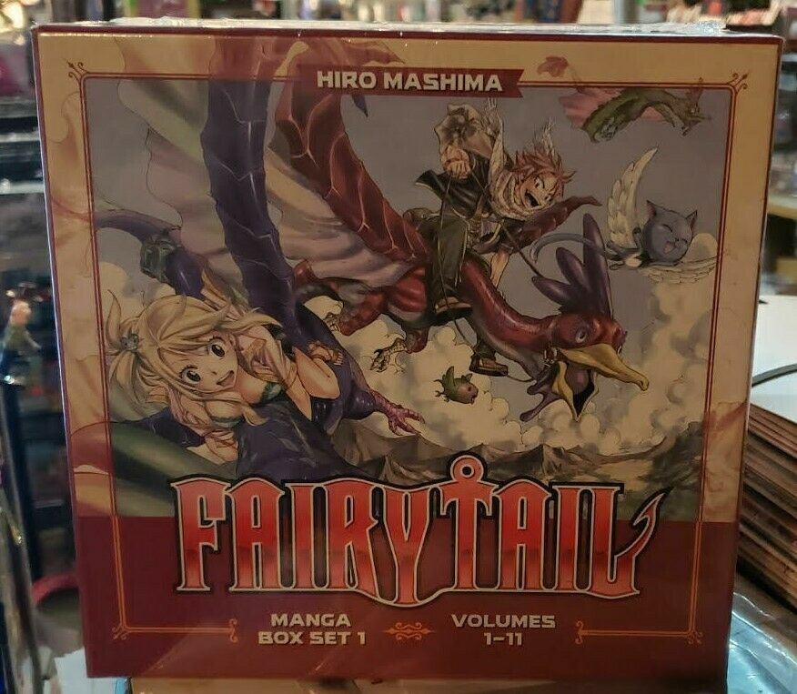 Fairy Tail Vol 1 Box Set 1 11 Paperback Manga Set Kodansha Limited Edition Set Comic Books Modern Age Viz Hipcomic