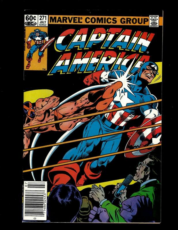 12 Captain America Comics #265 266 267 268 269 270 271 272 273 274 275 276 J411