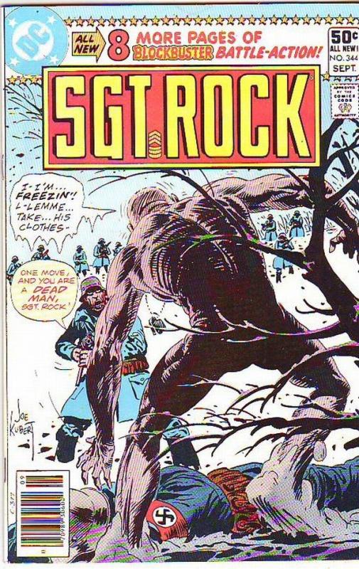 Sgt. Rock #344 (Sep-80) NM- High-Grade Sgt. Rock