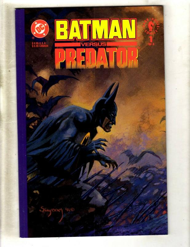 8 DC Comics Batman The Cult 1 2 3 4 + Batman Vs Predator 1 2 3 + Full Circle FM8