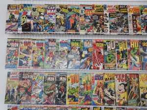 Huge Lot Silver/Bronze Comics W/ Hulk, Avengers, Dracula, Thor, Sub-Mariner+MORE
