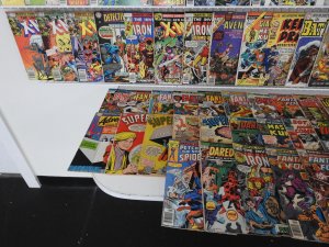 Huge Lot Silver/Bronze Comics W/Spider-Man, X-Men, FF, Avengers+ See Description