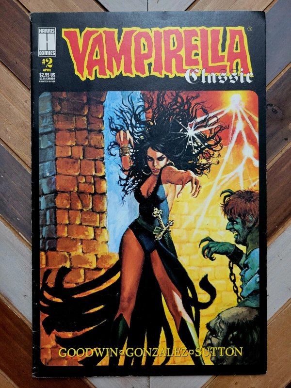 VAMPIRELLA CLASSIC #2-3 FN 6.0 (Harris 1995) Enrich Torres & Bill Hughes Covers
