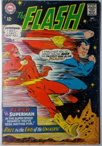 Flash #175 (3.5, 1967) 2ND FLASH AND SUPERMAN RACE