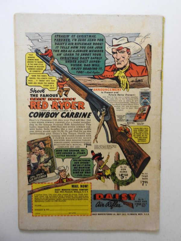 Willie The Penguin #5 (1952) VG- Cover detached bottom staple, 1 in spine split