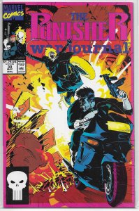 Punisher War Journal (vol. 1, 1988) #30 VF Baron/Texeira, Ghost Rider