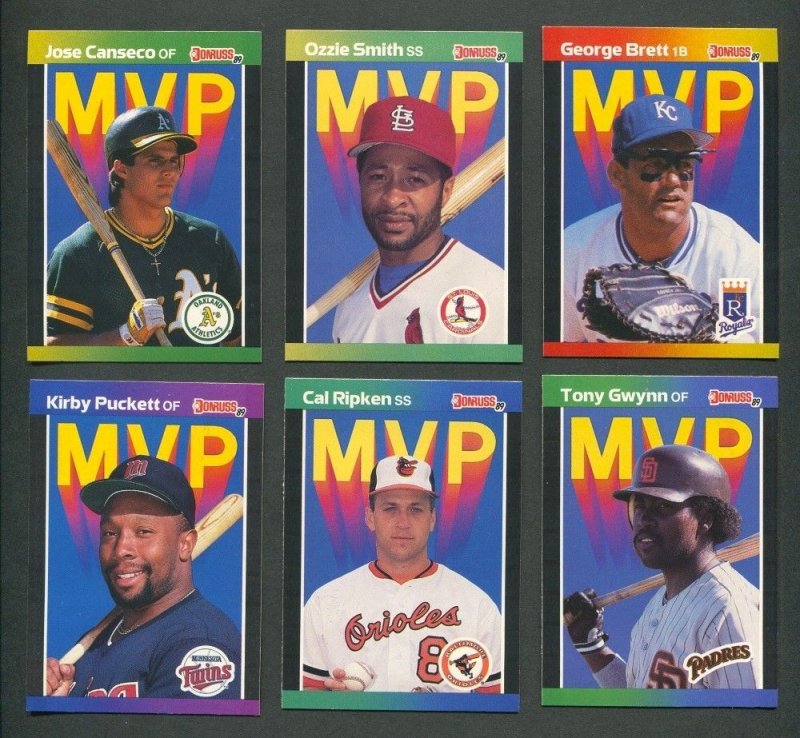 1989 Donruss Baseball Card Set(660) Ken Griffey Jr Rookie MINT