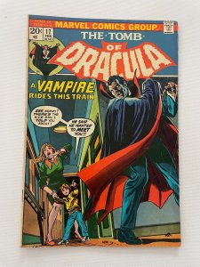 Tomb Of Dracula # 17 FN Marvel Comic Book Vampire Horror Monster Blade 8 J254