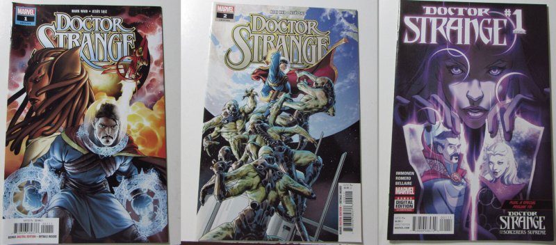 Doctor Strange (8th Series) Lot #1 2 Annual (5th) 1 Marvel 2018 NM Comic Book