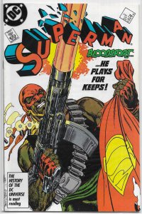 Superman   vol. 2   #  4 FN 1st Bloodsport, Byrne