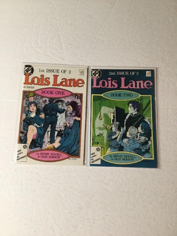 Lois Lane 1-2 Book One And Two Complete Series Nm Near Min Ik