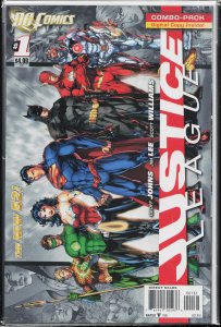 Justice League #1 Combo Pack Second Print Cover (2011) Justice League