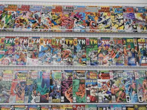 Huge Lot 210+ Comics W/ Thor, Iron Man, Spider-Man, +More! Avg FN/VF Condition!