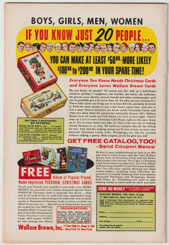 Wonder Woman #148 (Aug 1964, DC), FN condition (6.0)