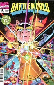 Battleworld #2 Paco Medina Muppets Cover C Marvel Comics EB64