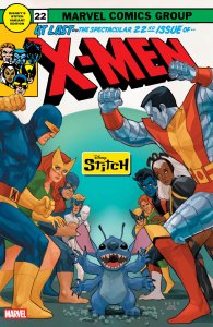 X-Men #22 Disney Stitch Variant, Marvel